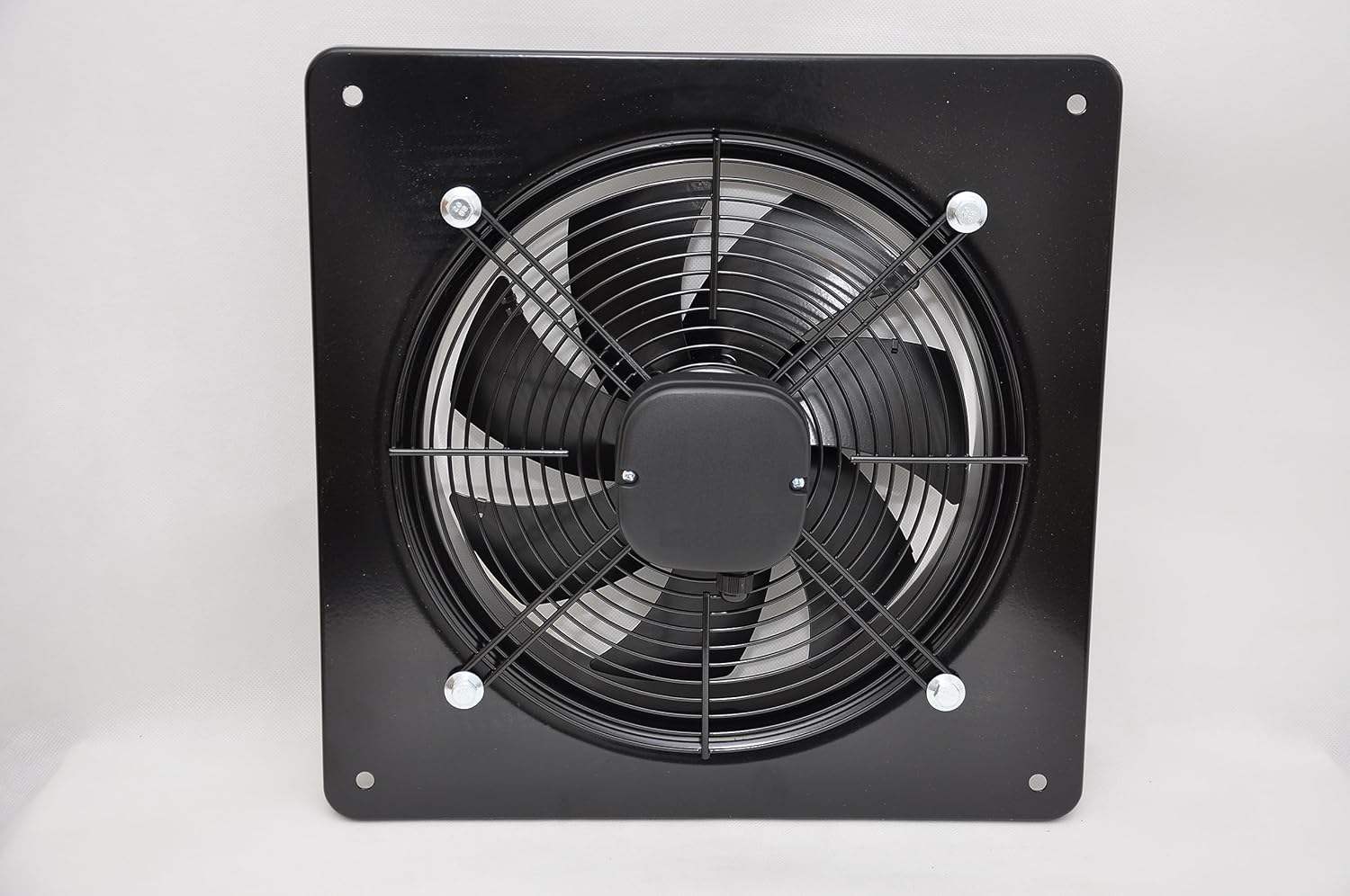 SYSTERM Wandventilator Axialventilator Lüfter mit Kugellagern, Stahl Industrieventilator für Dauerbetrieb, Größen 200, 250, 300, 350, 400, 450 mm. (aRok 200mm; 780 m3/h)
