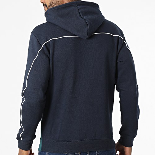 Sweat Capuche 217850 Bleu Marine Bleu Canard