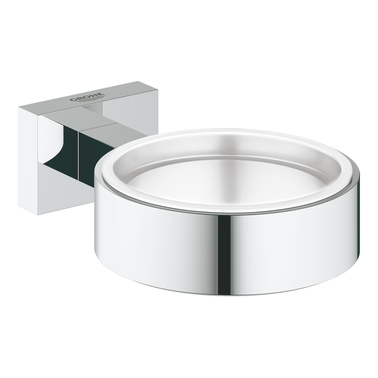 Grohe Essentials Cube wandhouder chroom