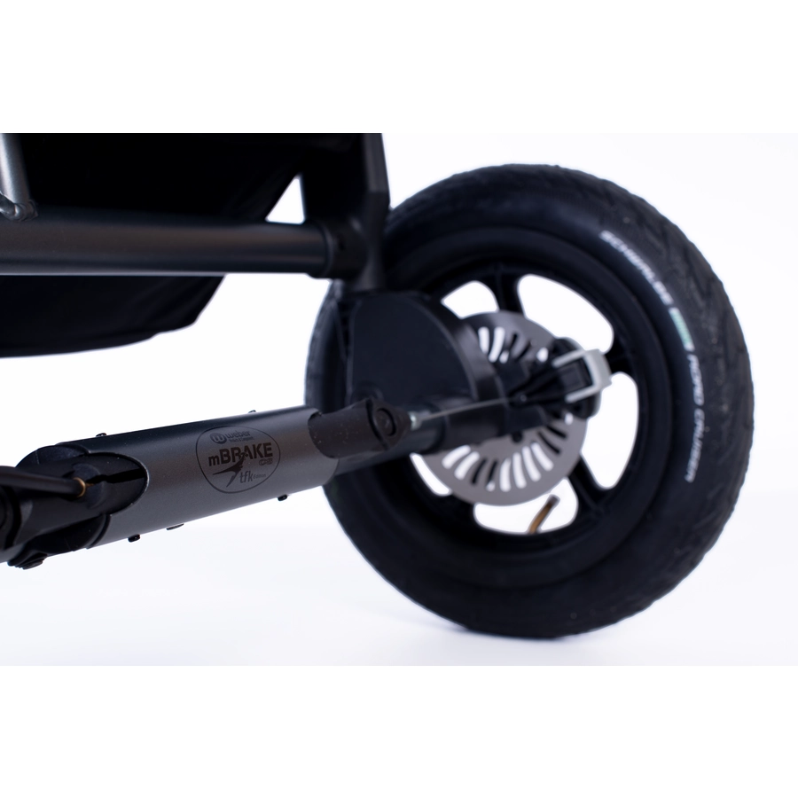tfk Geschwisterwagen Duo Air Premium Anthrazit