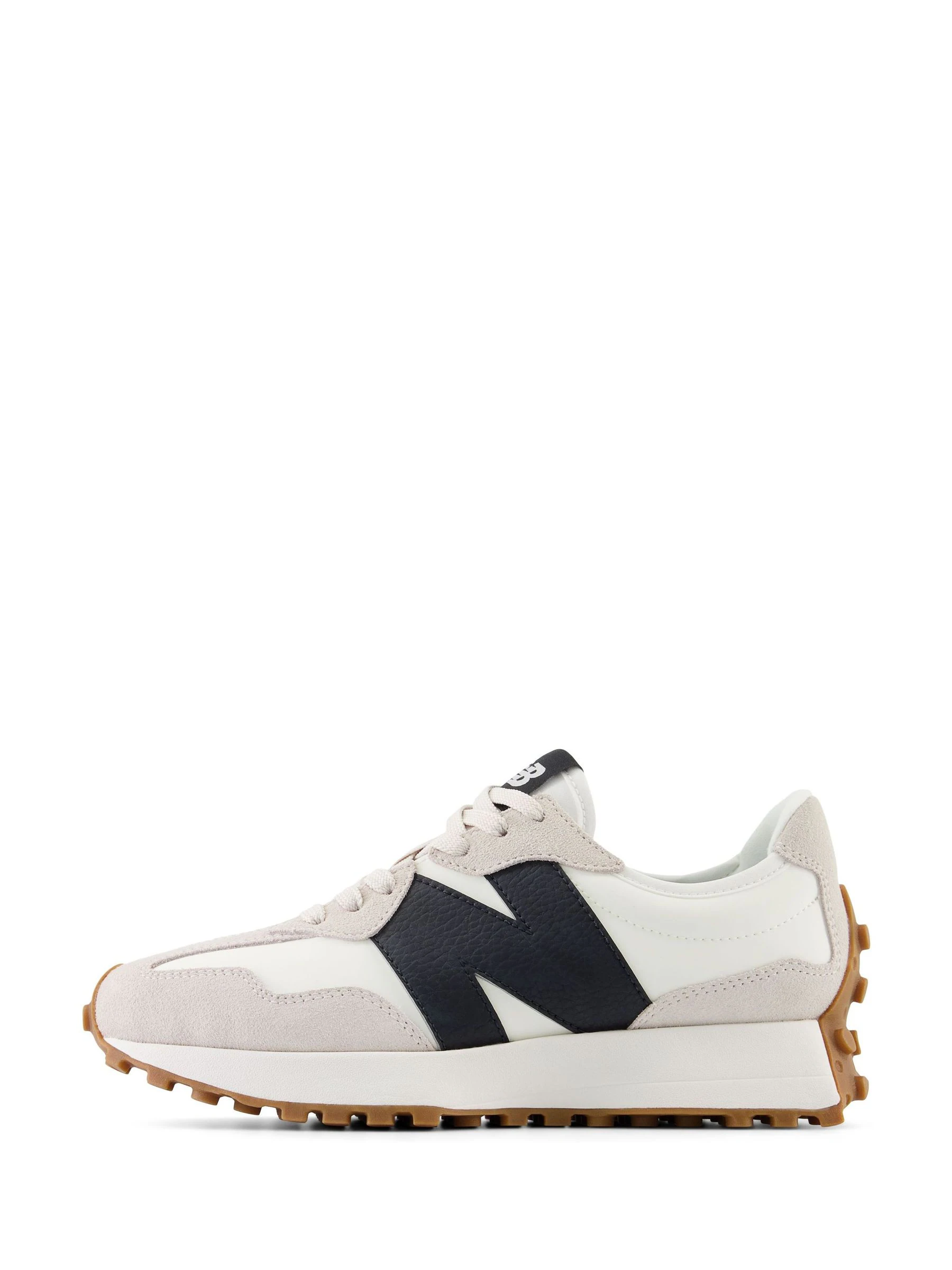 Zwart op wit - New Balance 327 damessneakers