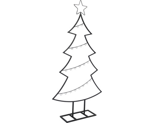 Metalen kerstboom Lafiora H 105 cm
