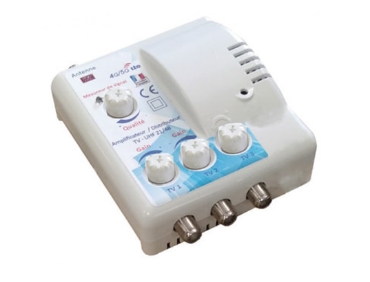 TONNA - Amplificateur antenne Amplificateur distributeur intérieur 3 sorties f uhf 40266...