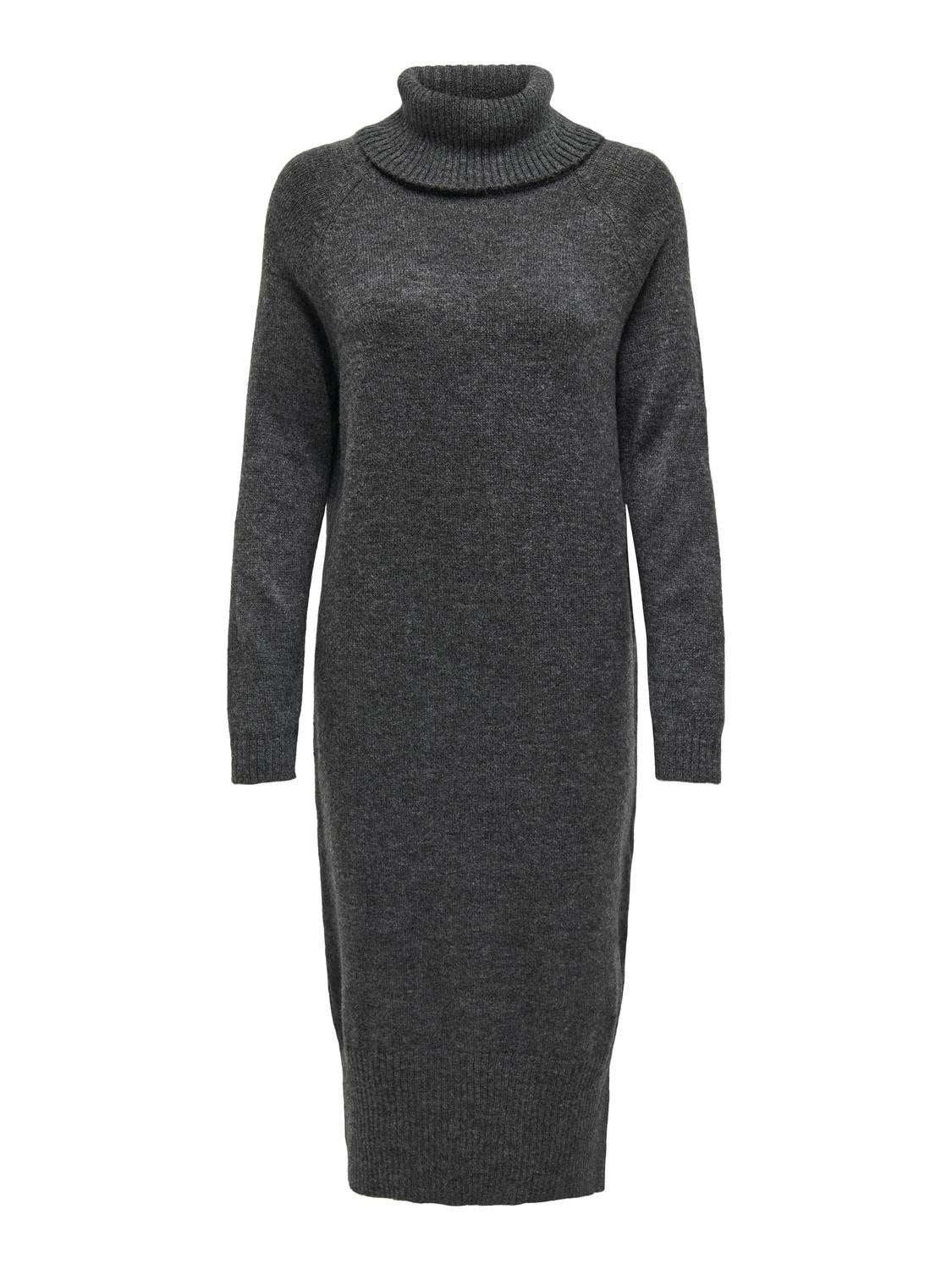 ONLBRANDIE Kurzes Kleid Dark Grey Melange