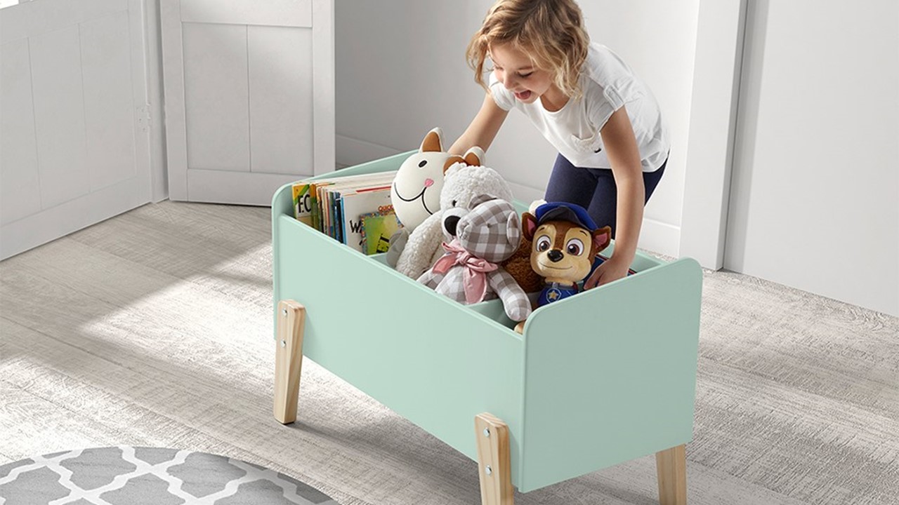 Speelkoffer Kiddy mintgroen