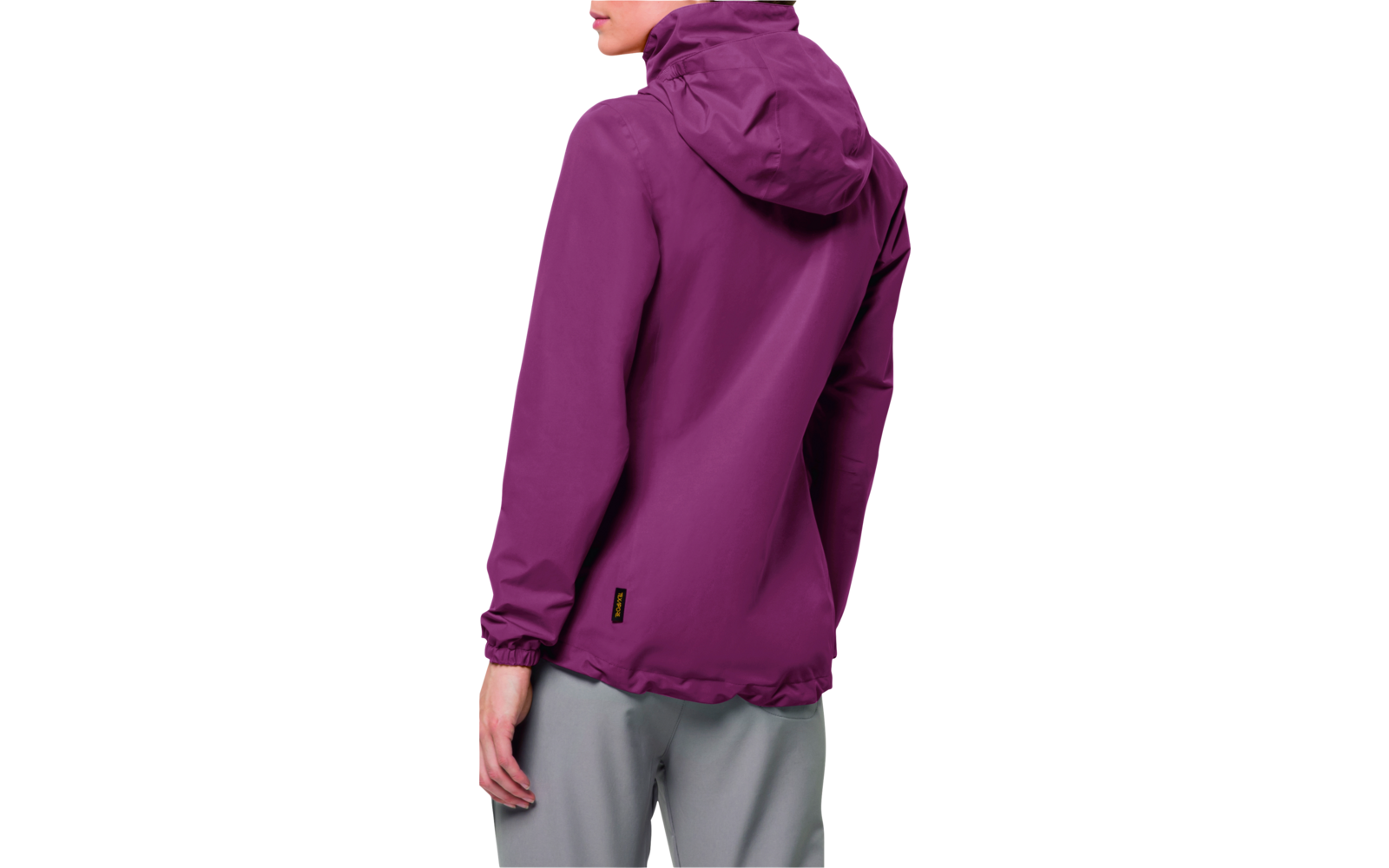 Jack Wolfskin Stormy Point 2l Jkt Damen Regenjacke sangria red