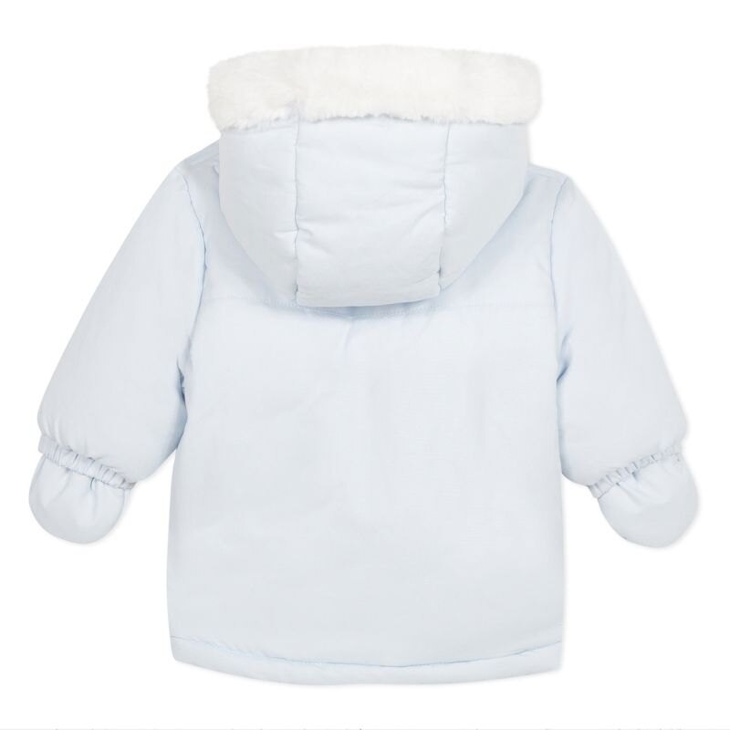 Manteau bleu pâle doublure polaire bébé garçon Absorba Aucune nuance