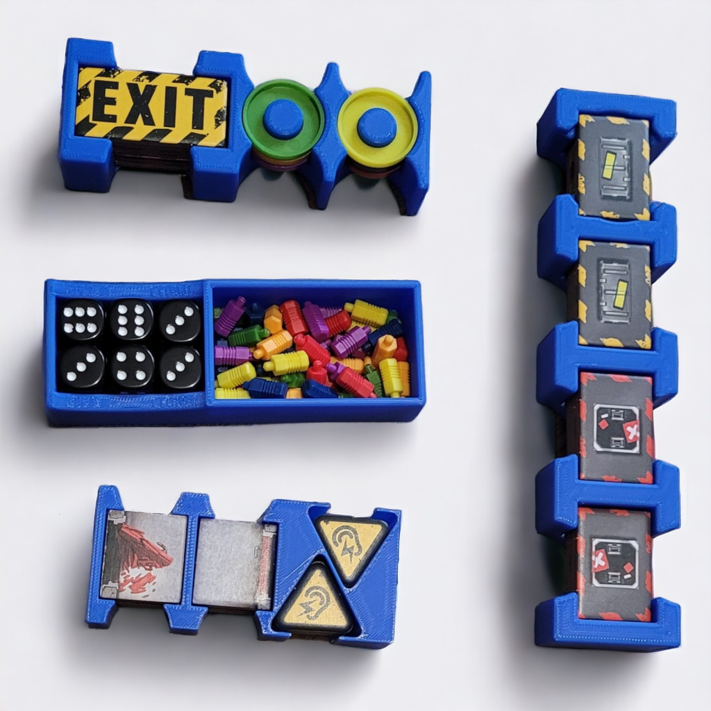 Zombicide 2ème édition - Rangement insert bleu compatible