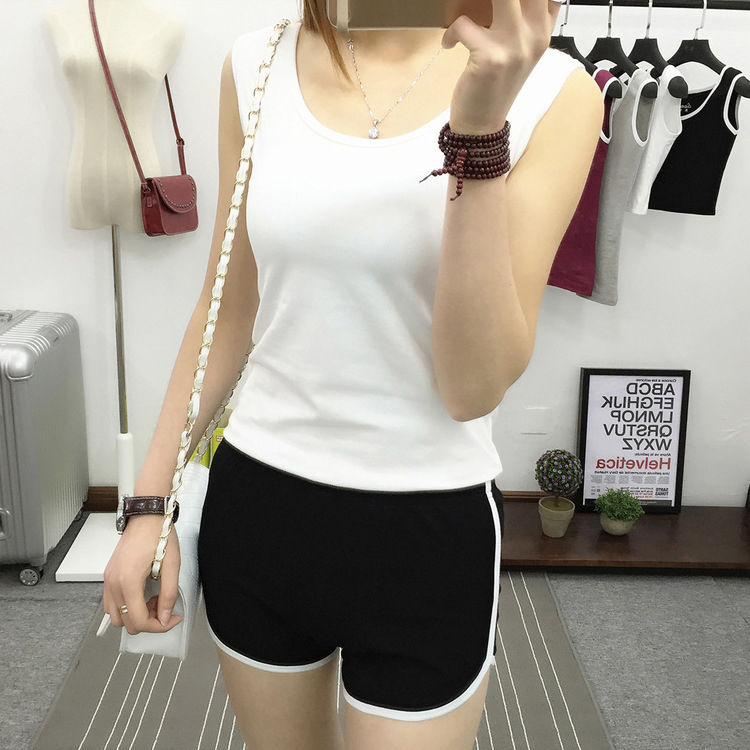 Hopsi - Sweatshorts met contrasterende afwerking