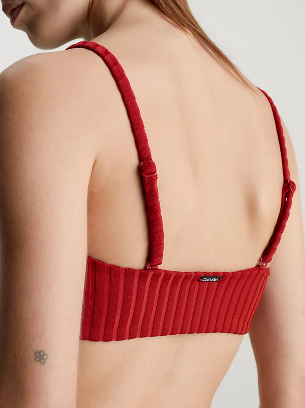 Top de biquíni bandeau - Arquivo Rib