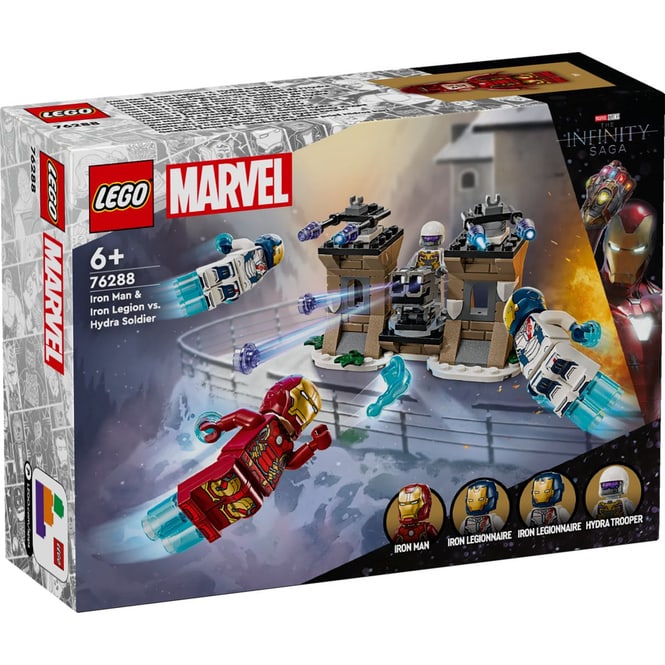 LEGO® Marvel Super Heroes™ 76288 - Iron Man & Iron Legion vs. HYDRA-Soldat