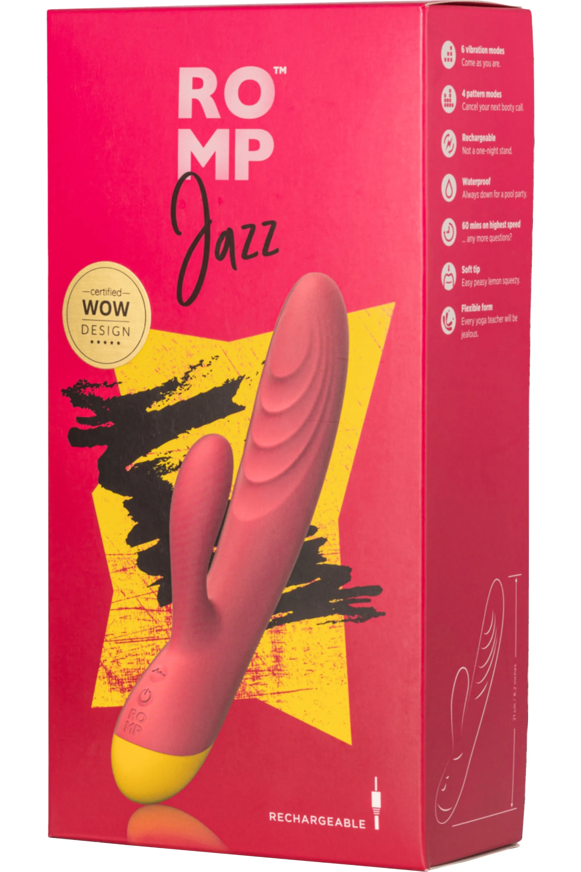 Romp Vibromasseur Romp Jazz-287 g
