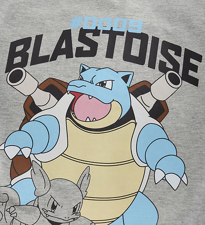 Minymo T-shirt - Pok?mon - Grey Melange