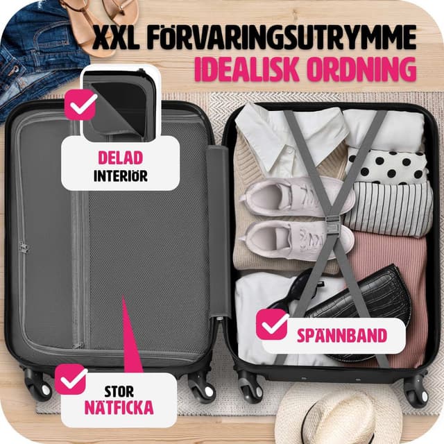 Kuffertsæt Pucci 4 dele