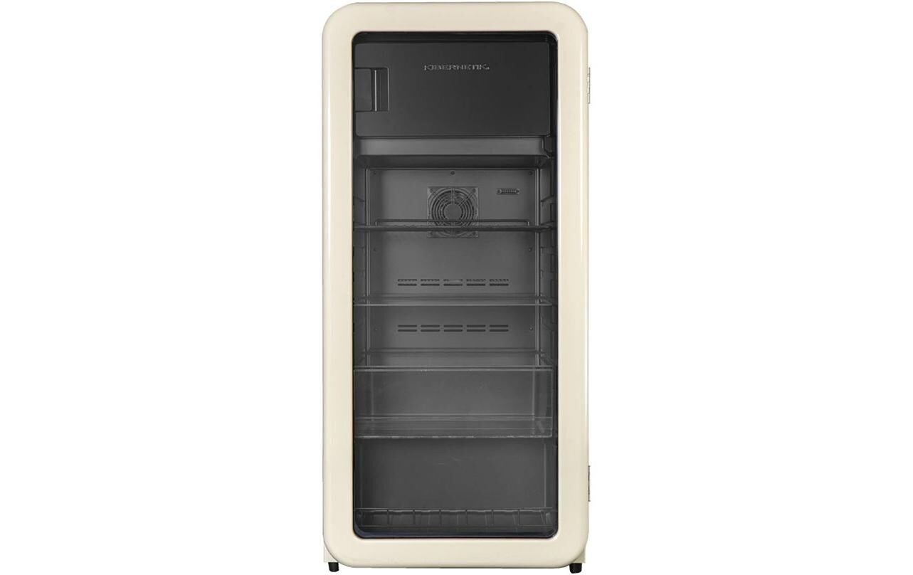 Getränkekühlschrank RKS149 Rechts, Beige<br>Retrokühlschrank