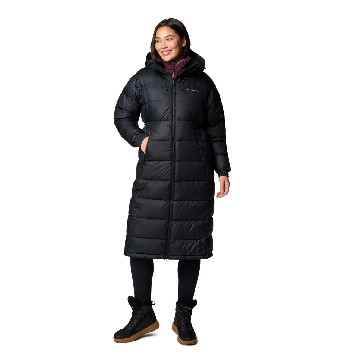 Columbia Pike Lake Ii Long Jacket Black
