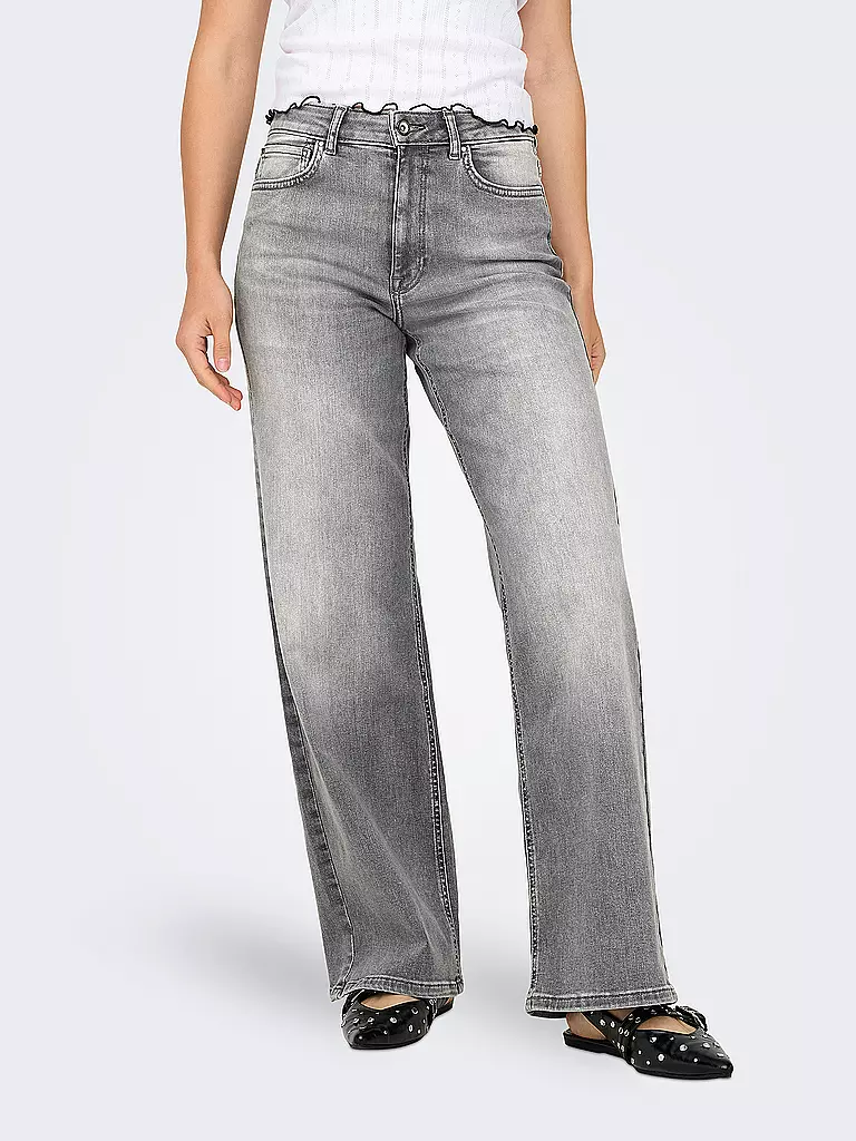 ONLY Jeans Flared Fit ONLMADISON hellgrau