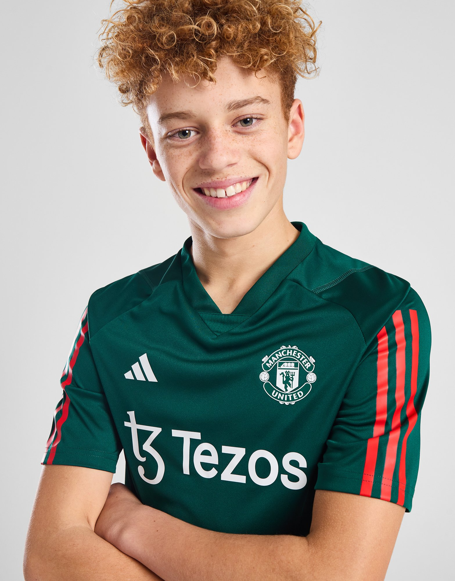 adidas Maillot d'entraînement Manchester United FC Junior