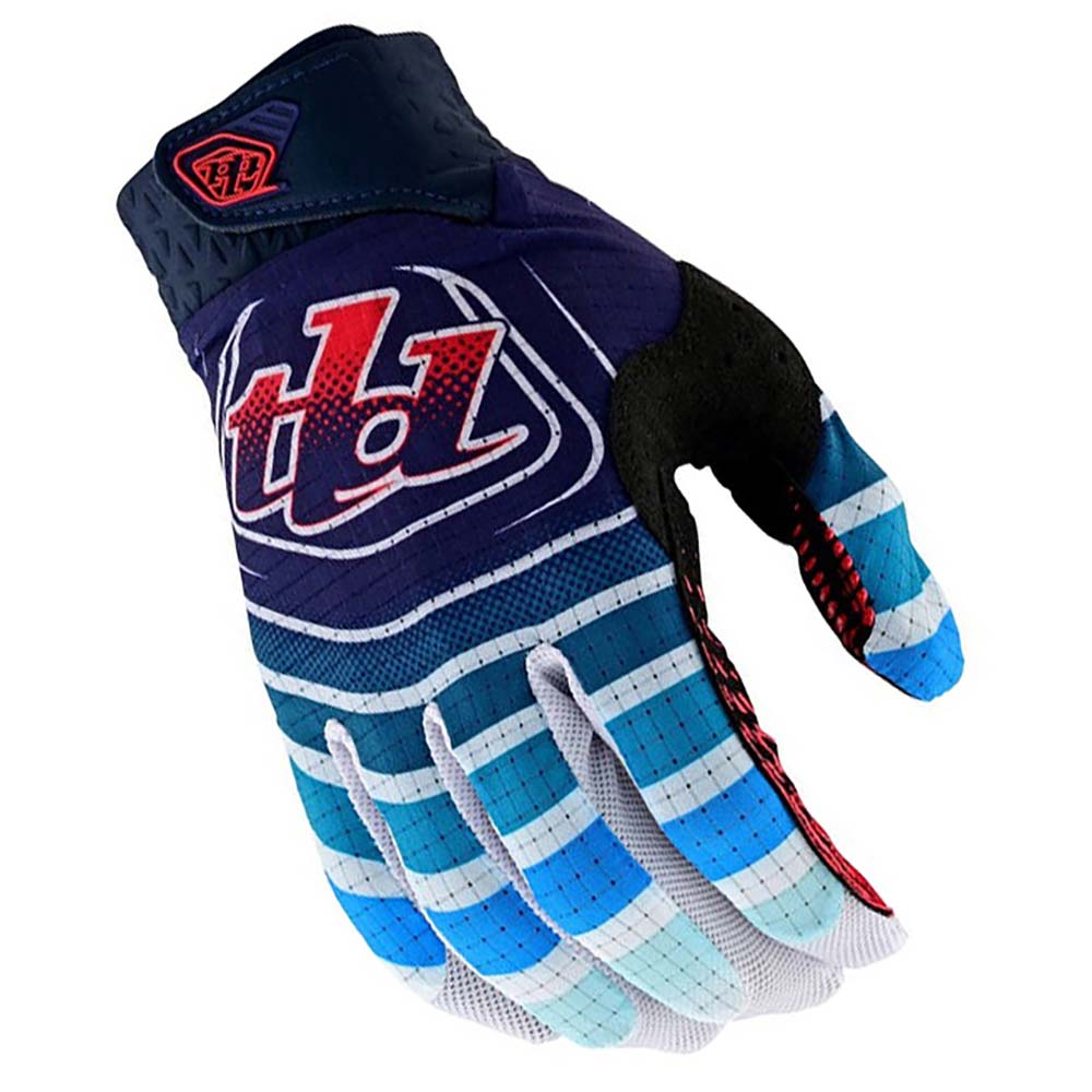 Troy Lee Designs - Gants enfant Air Wavez Youth Navy / Blanc / Rouge