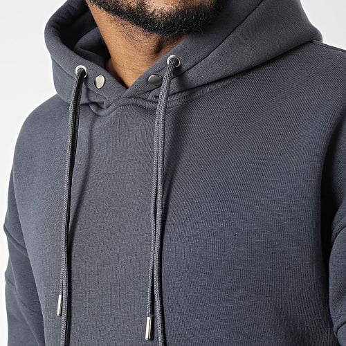 Sweat Capuche OTS 14 Gris Anthracite