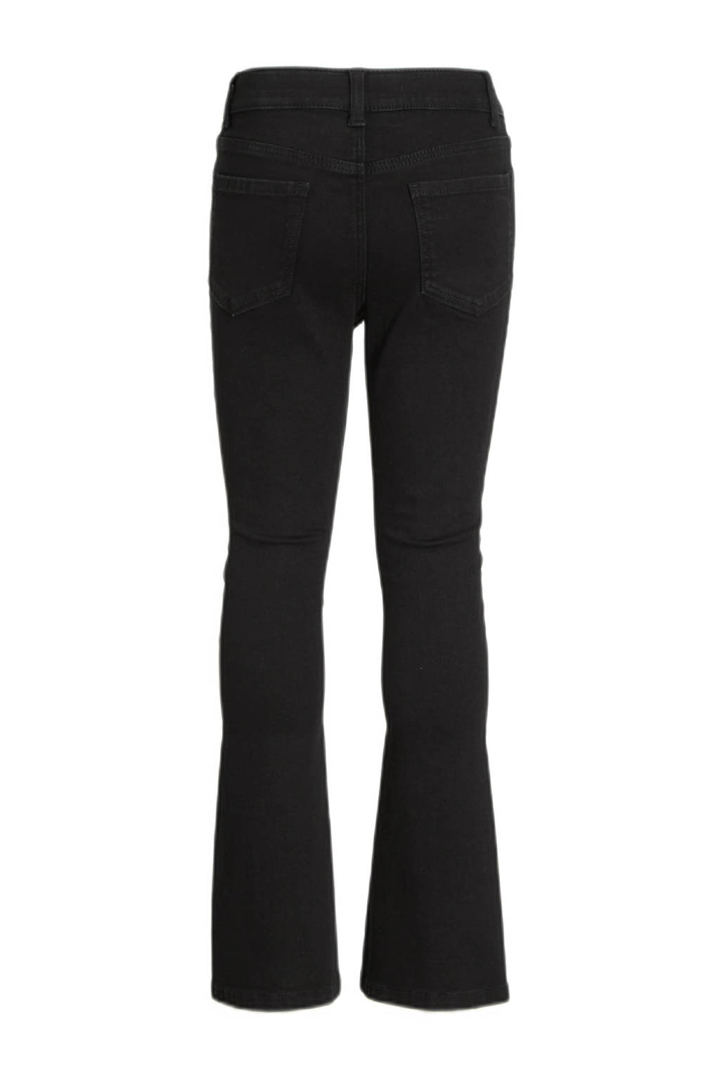 anytime flared jeans zwart