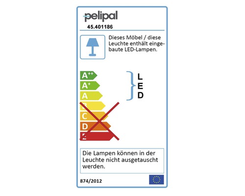 Pelipal Balu spiegelkast, 110 cm, wit