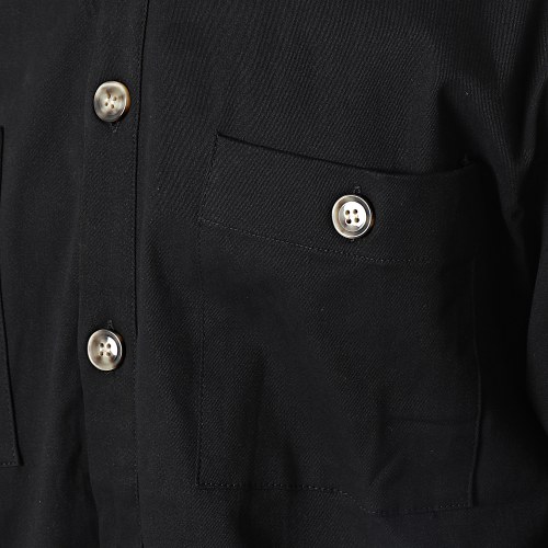 Chemise Manches Longues Noir
