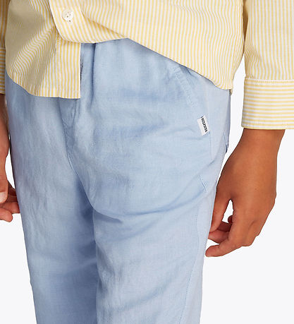 Tommy Hilfiger Hosen - Leinen - Luftig Blue