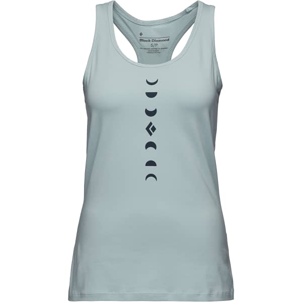 Débardeur randonnée BLACK DIAMOND W BD ICON FULL MOON TANK ICE BLUE