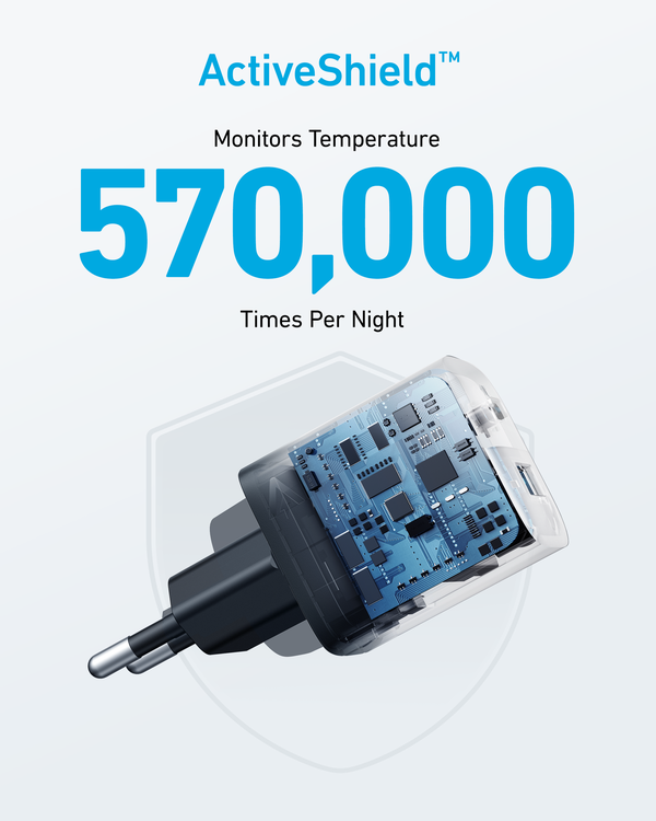 Anker - 323 Oplader - 33W 1A/1C - Hvid