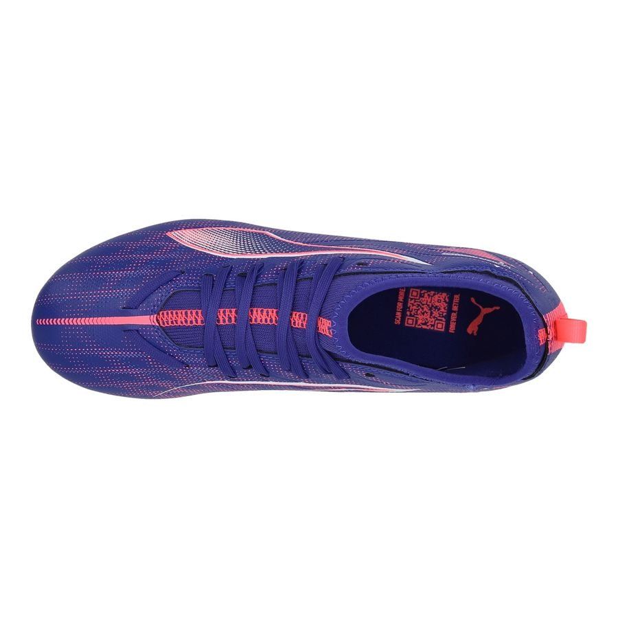 PUMA Ultra 5 Match FG/AG Formula - Lapis Lazuli/Blanc/Crépuscule Enfant