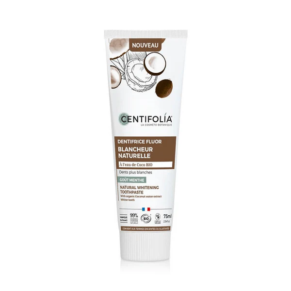 Centifolia Dentifrice Fluor Blancheur Naturelle 75 ML