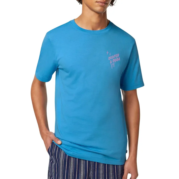 Scotch & Soda Left Chest Artwork Shirt Heren