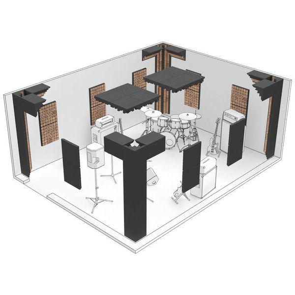 t.akustik Rehearsal Room Set M Premium