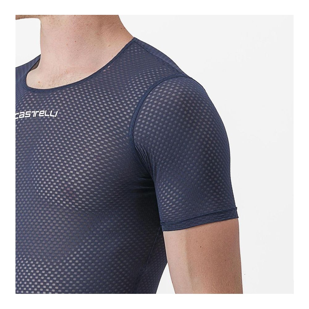 Castelli PRO MESH 2.0 - Sous-couche Homme bleu/blanc