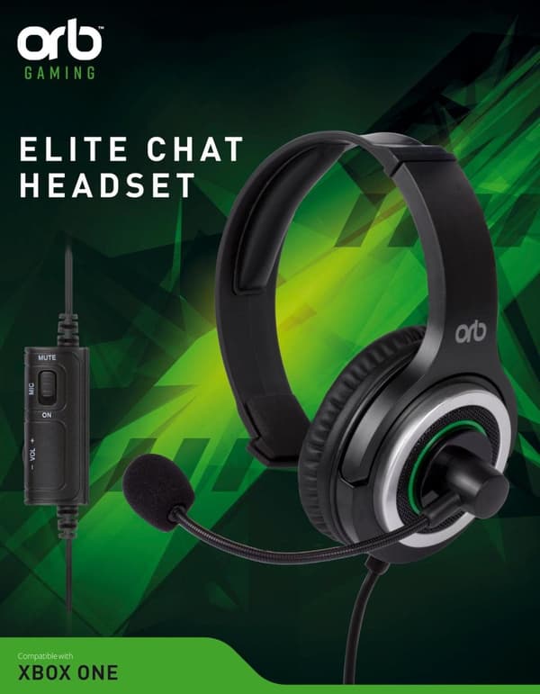 ORB Elite Gaming Chat Headset Xbox One - Xbox One