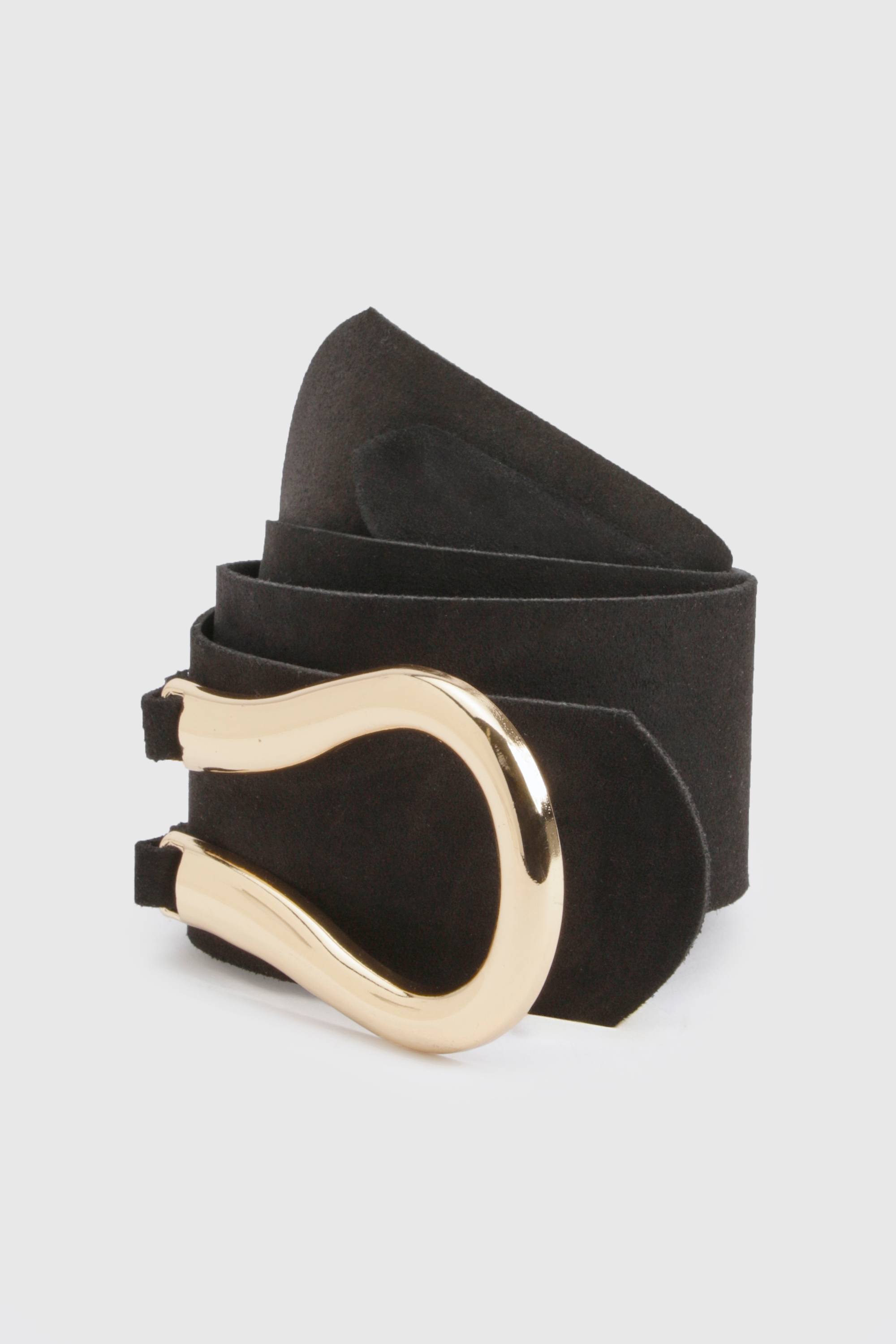 KarenMillen Ceinture Taille En Daim Avec Détail De Quincaillerie