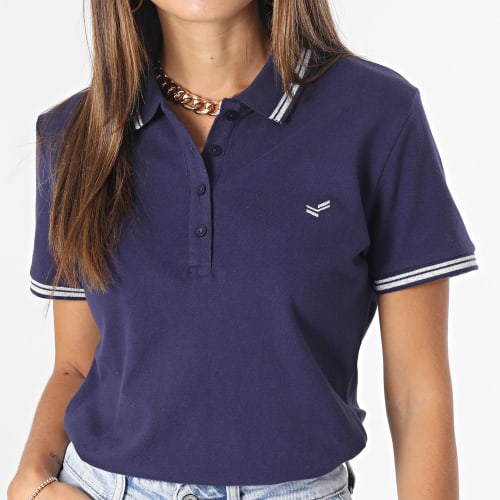 Polo Manches Courtes Jule Bleu Marine