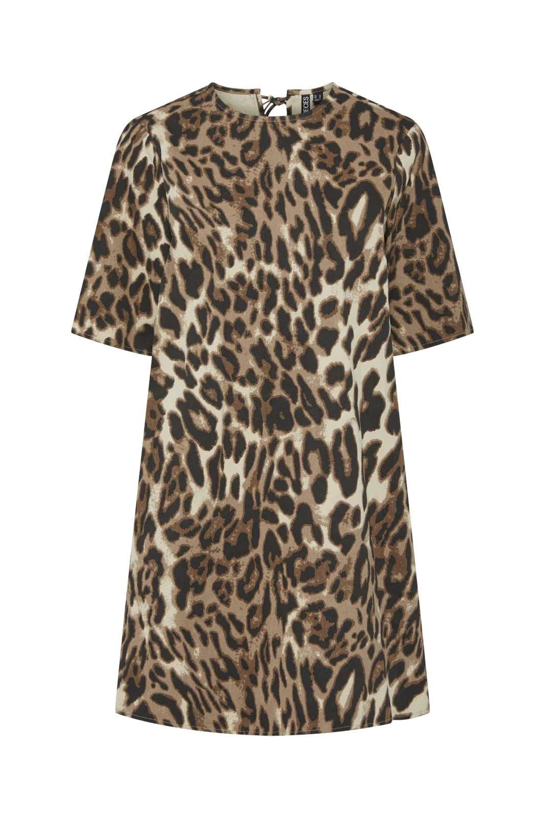 Pieces Pcneonina Ss O-Neck Short Dress