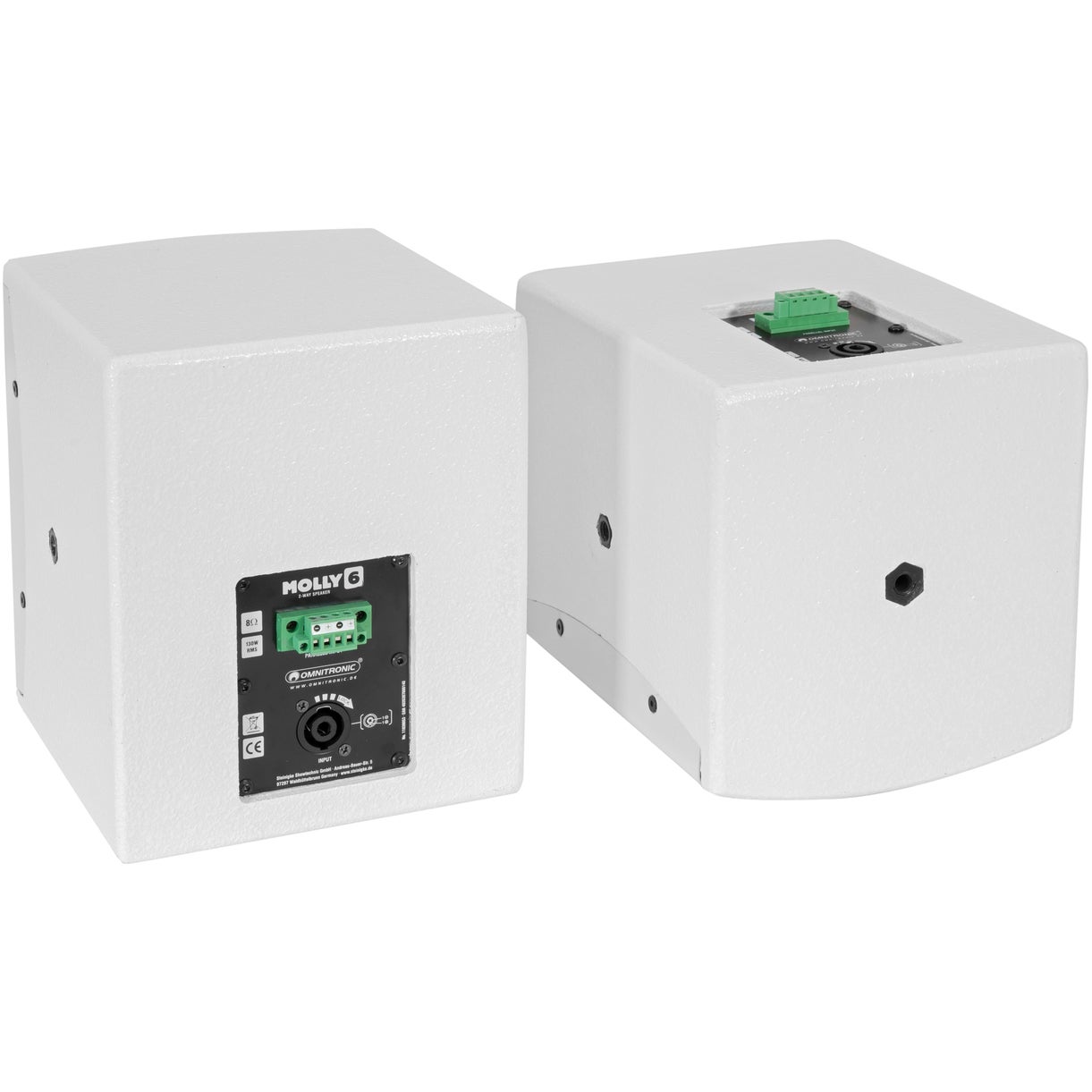 Omnitronic Molly-6 Top passieve satellieten voor Molly-12A wit (2 stuks)