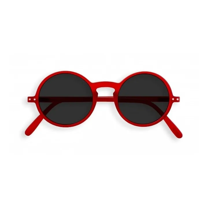 IZIPIZI Lunettes de Soleil #G - Collection Adulte | Rouge