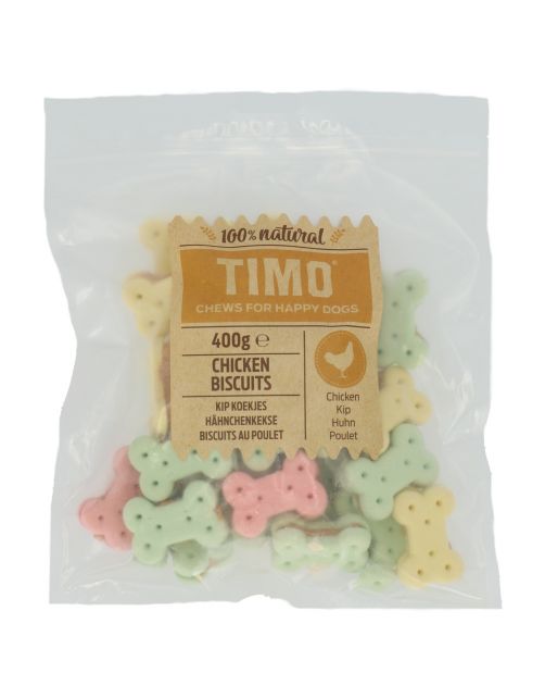 Timo Koekjes - Hondensnacks - Kip 400 g