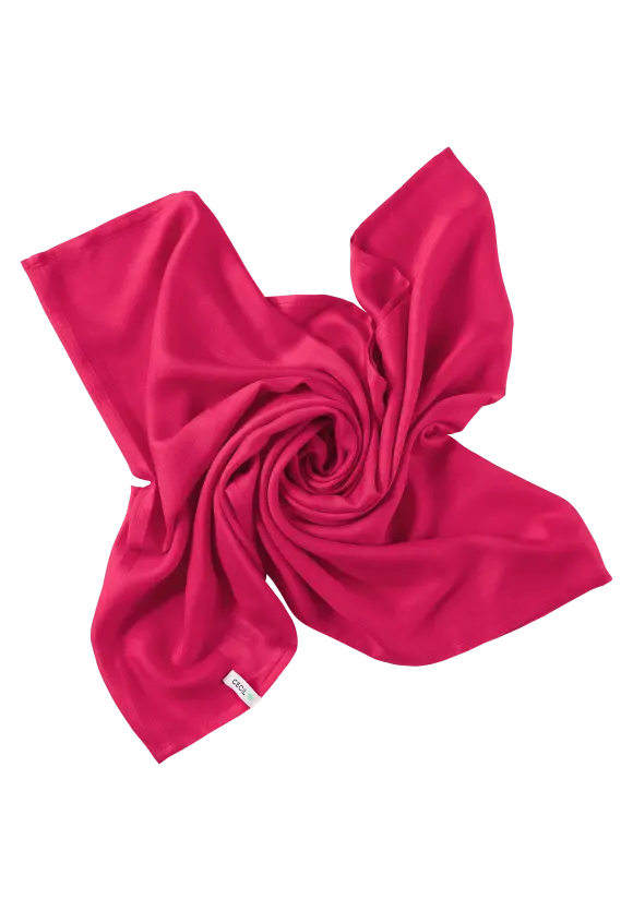 Loopschal in Unifarbe - cosy coral