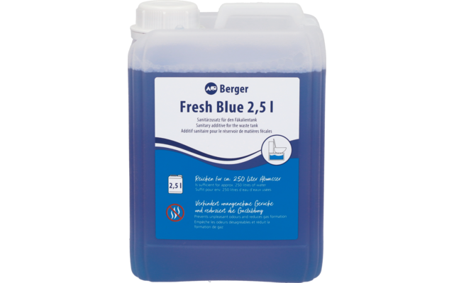 Berger Fresh Blue Sanitärflüssigkeit - Sanitärzusatz für den Fäkalientank