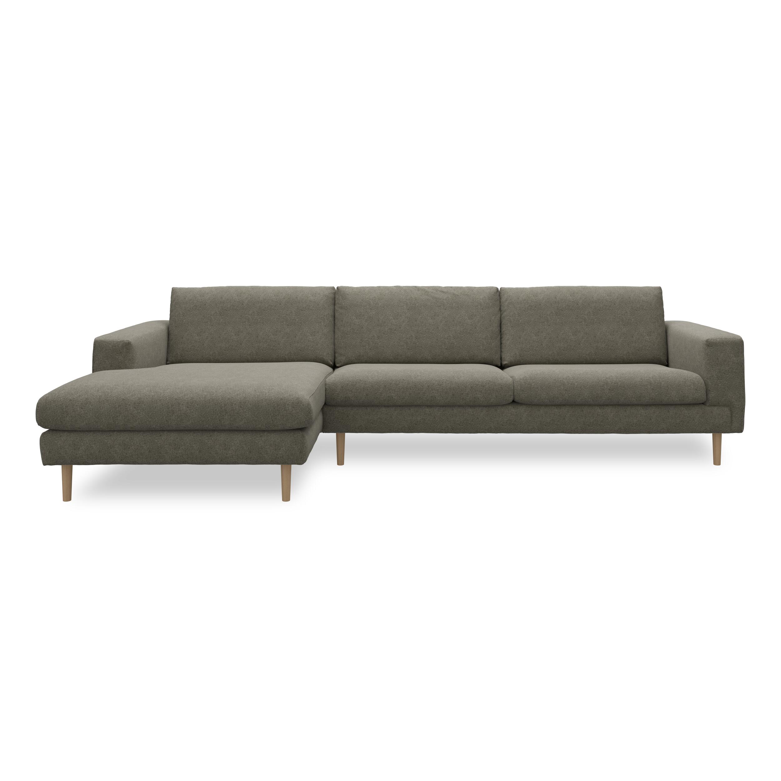 Nyland venstrevendt sofa med chaiselong