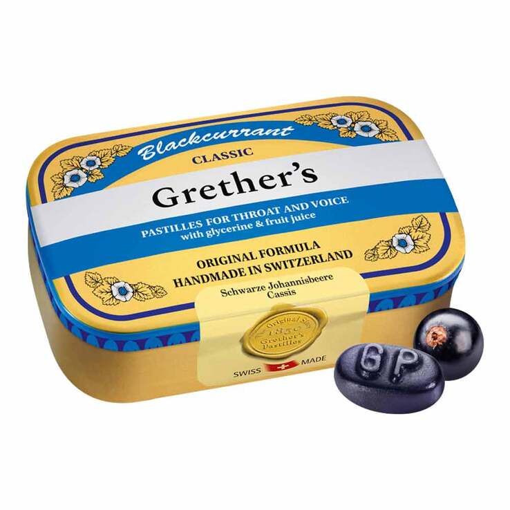Grethers Blackcurrant Classic, 110 g