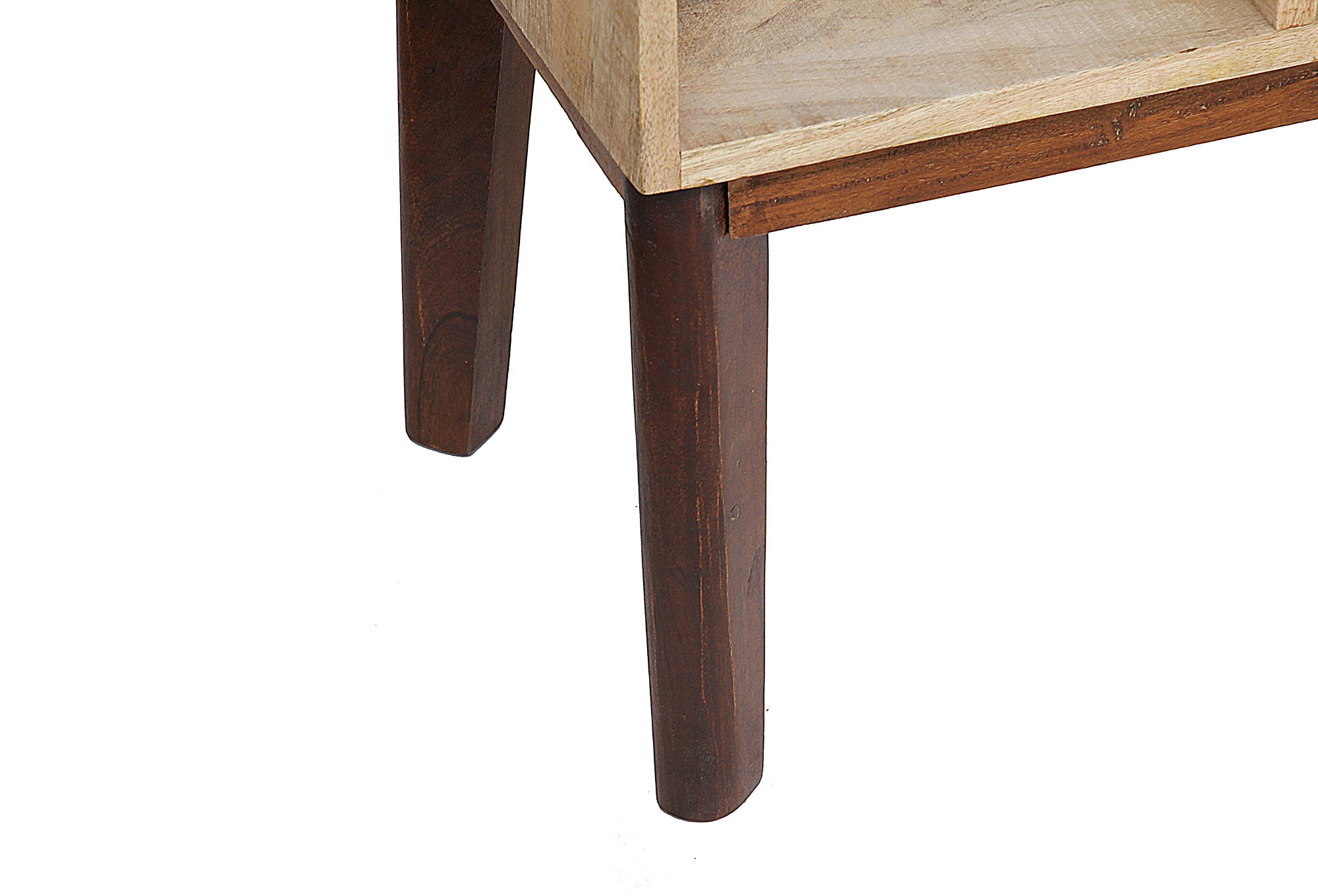 Regalschrank 'Berkhood', natur, braun, B 100 cm, H 181 cm, T 36 cm von fischer's lagerhaus