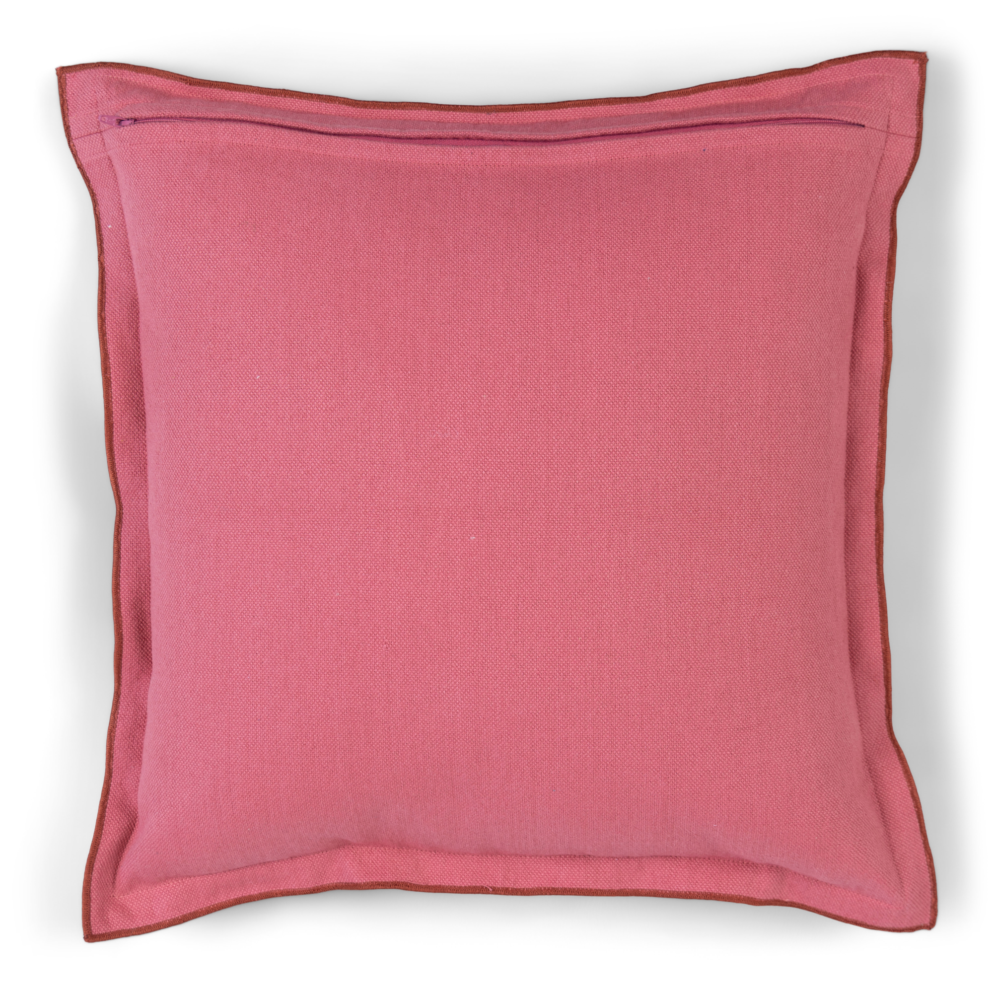 Sierkussen Yuna raspberry 50x50 cm