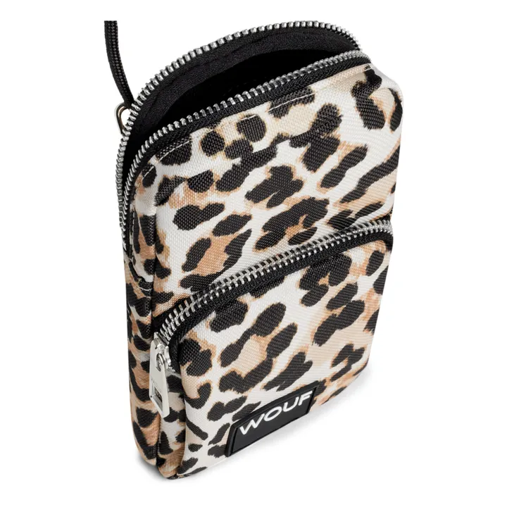 Wouf Pochette téléphone Cleo | Léopard