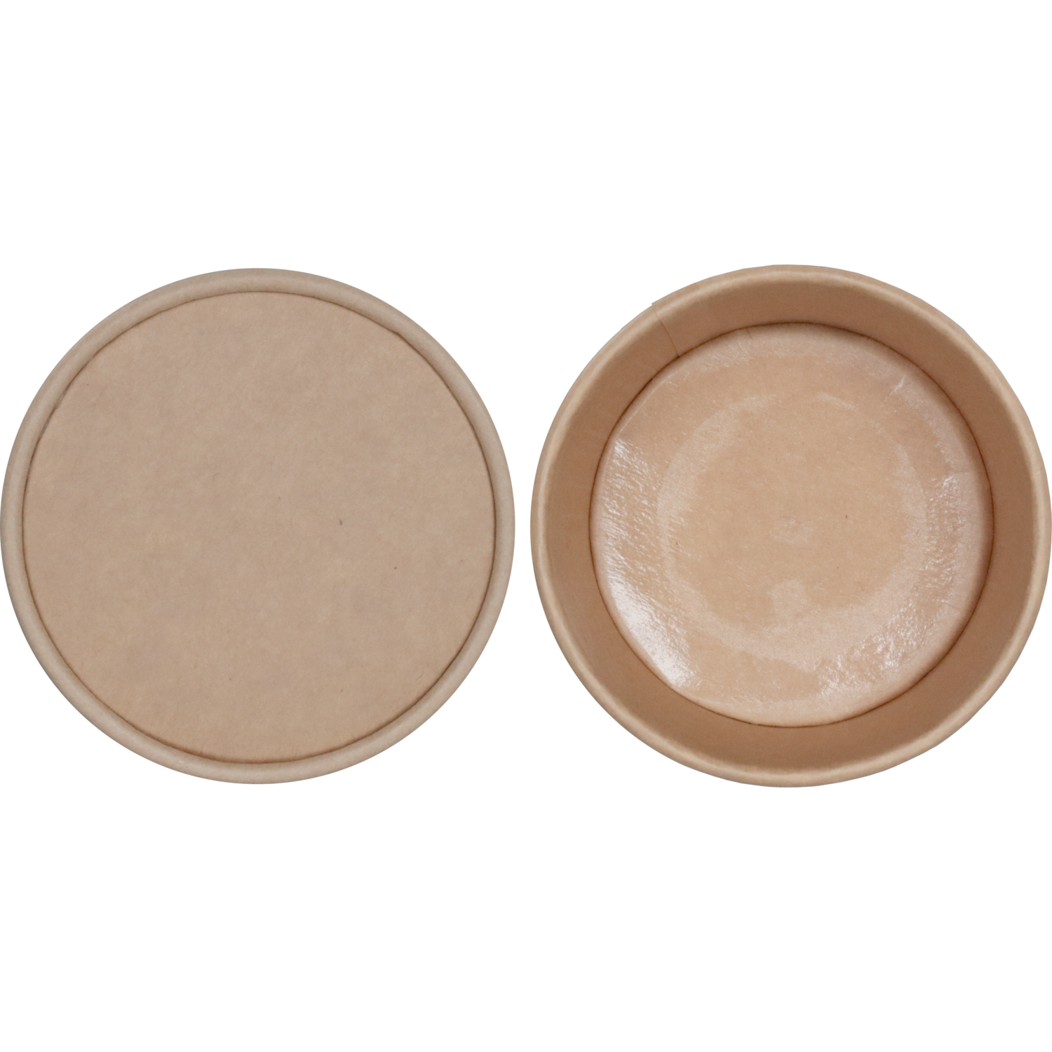 Depa, Soepbeker, incl. deksel, Karton + PE, 150ml, 4oz, 50mm, bruin